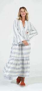 Estilo Emporio Maxi Sorrento Dress In Sea Spray