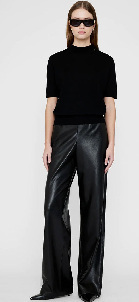 Anine Bing Koa Pant Black