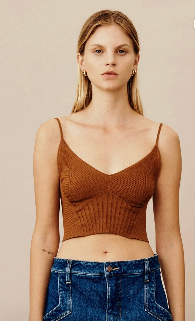 Ginger and Smart Evoke Bralette Tobacco