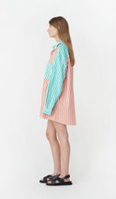 Load image into Gallery viewer, Blanca Benny Shirt Orange Aqua