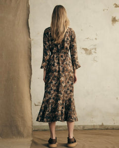 Morrison Juniper Linen Midi Dress Print