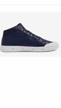 Load image into Gallery viewer, SPRING COURT - MENS Lambskin High Top in Midnight Blue