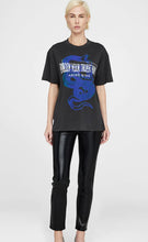 Load image into Gallery viewer, Anine Bing Walker Viper Tee Washed Black