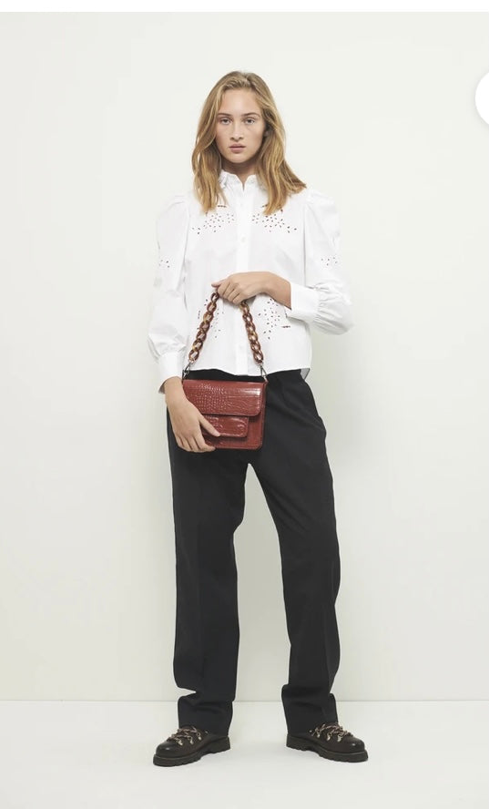 HVISK  Chain Strap Brown