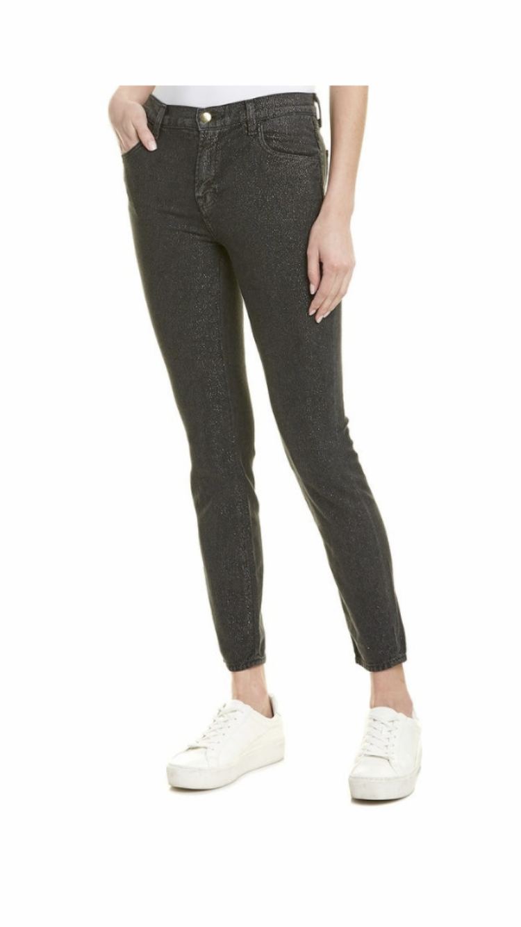 J Brand - Alana High Rise Skinny Crop in Faded Future