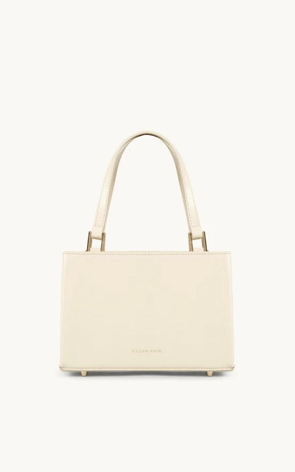 Dylan Kain Paltrow Bag Cream and Light Gold