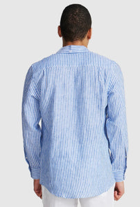 ORTC Linen Blue and White Shirt