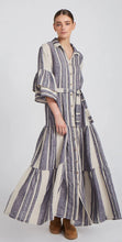 Load image into Gallery viewer, Estilo Emporio Besito Maxi Coat Dress Tela Torre