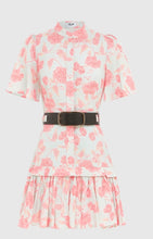 Load image into Gallery viewer, Leo Lin - Beatrice Mini Dress Anemone Print Rouge