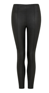 Cable Waxed Legging in Black