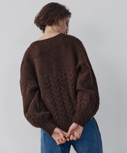 Load image into Gallery viewer, Morrison - Vicky Cardigan Chocolate