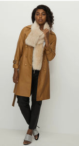 West 14th Soho Trench in Toasty Caramel