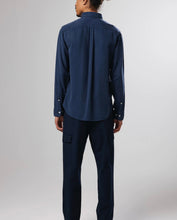 Load image into Gallery viewer, No Nationality Levon Regular Lyocell shirt - Navy Blue