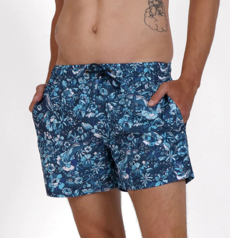 Original Weekend Whale Of A Floral Swim Short