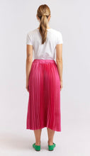 Load image into Gallery viewer, Alessandra Cosmos Pleated Skirt in Berry