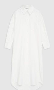 Anine Bing Mika Dress In White