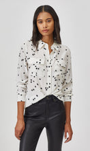 Load image into Gallery viewer, Equipment - Slim Signature Silk shirt In Bright White Star